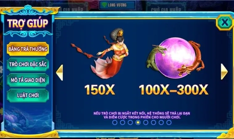Hệ số thưởng các sinh vật trong game Bắn Cá Rồng Tại HM88