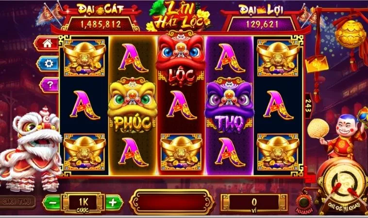 Các biểu tượng trong game Nổ Hũ Lân Hái Lộc Tại HM88